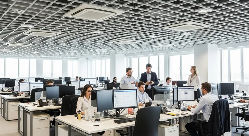 Кассетные кондиционеры для офиса — когда это лучший выбор — блог о кондиционерах