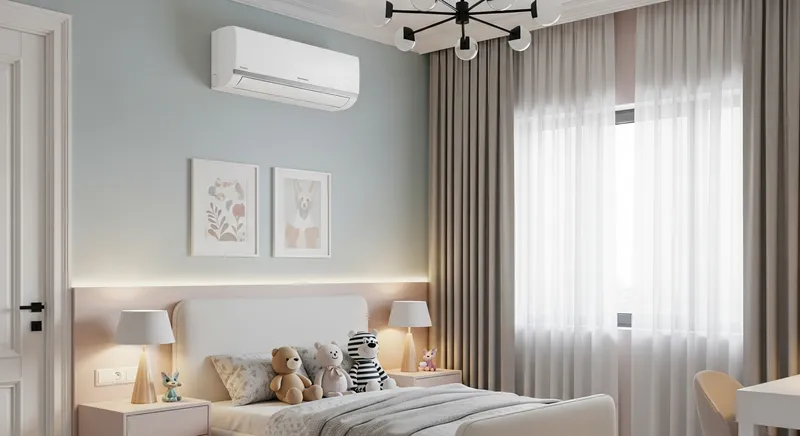 Кондиционер для детской комнаты — как выбрать безопасно — блог о кондиционерах