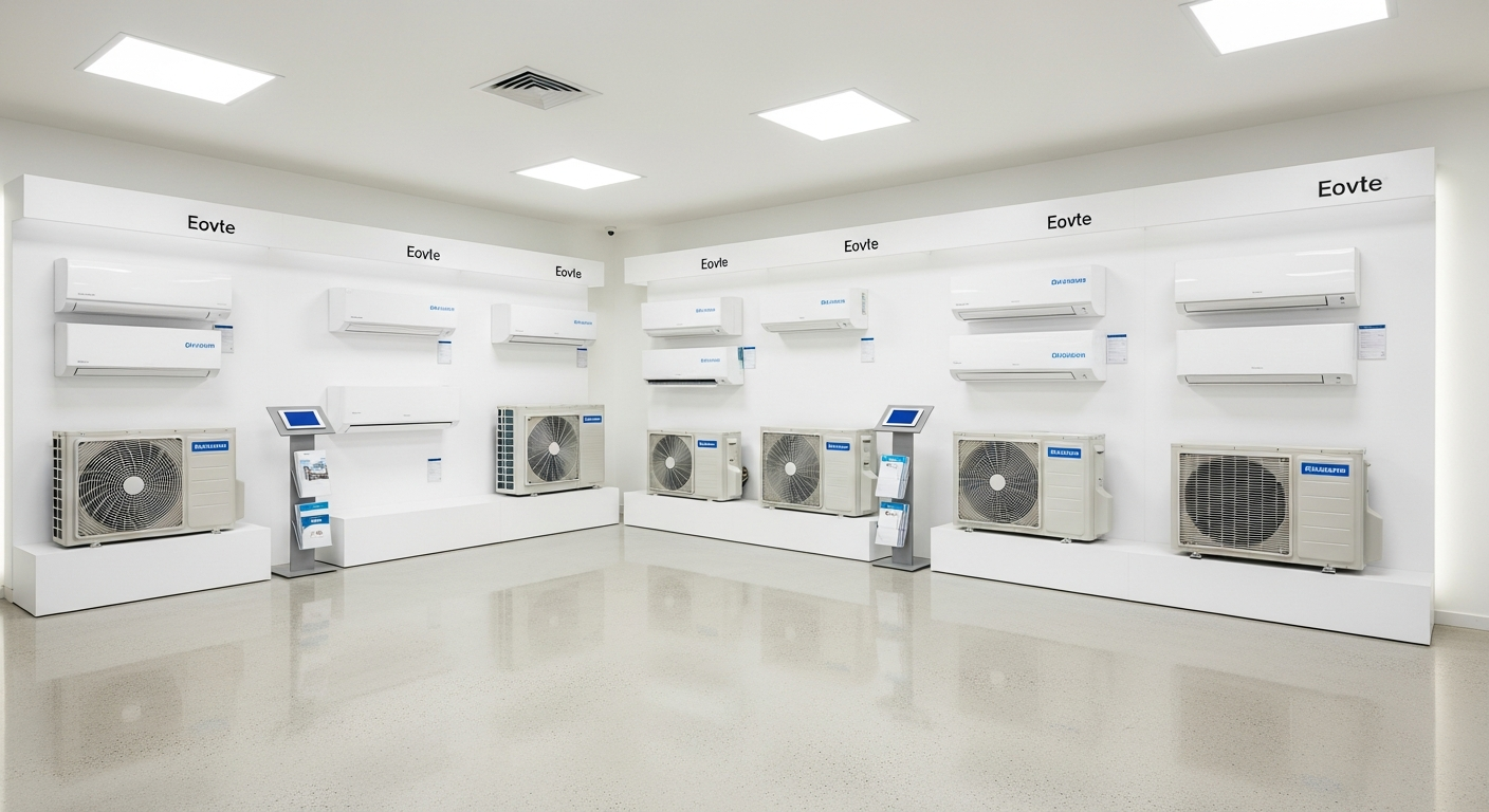 Шоурум кондиционеров Splitis, выставочный зал