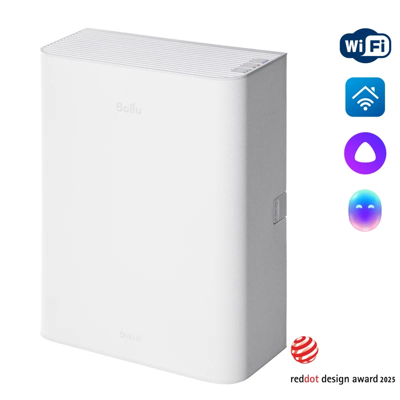 Кондиционер BALLU Очиститель воздуха приточный BALLU, ONEAIR ASP-100W — купить с установкой в Москве