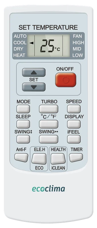 Сплит-система ECOCLIMA, FROST LINE Inverter, ECW/I-AX12/FB-4R1 / EC/I-AX12/F-4R1 - фото 5