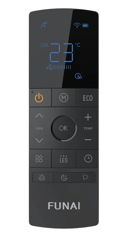 Сплит-система FUNAI, AKOYA Inverter 2025, RAC-I-AK55HP.D01/S / RAC-I-AK55HP.D01/U - фото 3