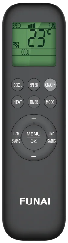 Внутренний настенный блок мульти-сплит системы FUNAI, SHOGUN ORIGAMI KODO Inverter 2024, RAM-I-SG35HP.W02/S - фото 5