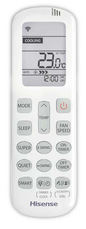 Сплит-система HISENSE, RED CRYSTAL SUPER DC Inverter, AS-10UW4RVETG00G(R) / AS-10UW4RVETG00W(R) - фото 5