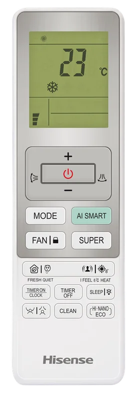Внутренний настенный блок мульти-сплит системы HISENSE, VISION PRO CARBON FREE Match DC Inverter R32 2025, AS-13UW4RXVQH01G(B) - фото 5