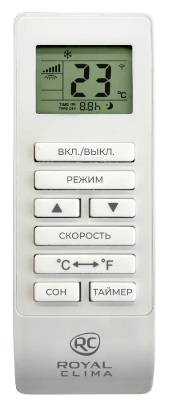 Мобильный кондиционер ROYAL CLIMA CUBO RM-CU30HH-E — комплектация