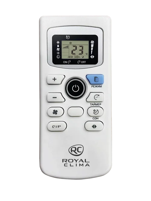Мобильный кондиционер ROYAL CLIMA LARGO PRO RM-LP50CN-E — пульт ДУ