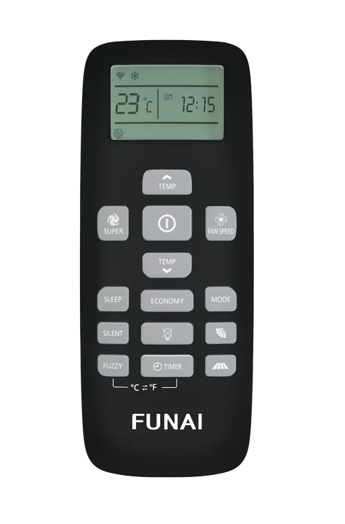 Сплит-система FUNAI SENSEI (on/off) RAC-SN25HP.D04/S / RAC-SN25HP.D04/U — комплектация