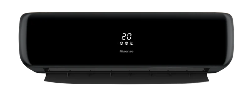 Сплит-система HISENSE BLACK CRYSTAL SUPER DC Inverter Wi-Fi AS-13UW4RVETG01G(B) / AS-13UW4RVETG01W(B) — внутренний блок