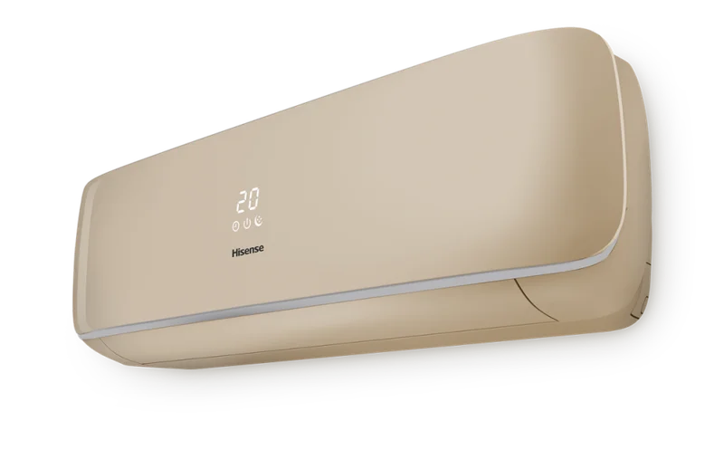 Сплит-система HISENSE CHAMPAGNE CRYSTAL SUPER DC Inverter 2025 WI-FI AS-10UW4RVETG01G(C) / AS-10UW4RVETG01W(С) — внутренний блок