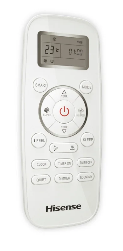 Сплит-система HISENSE NEO Classic A (on/off) AS-09HR4RYDDC00G / AS-09HR4RYDDC00W — пульт ДУ