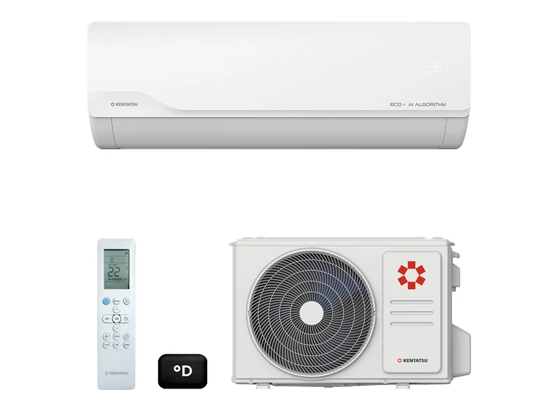 Сплит-система KENTATSU KUMO Inverter KSGKU21HZRN1W / KSRKU21HZRN1 — комплектация