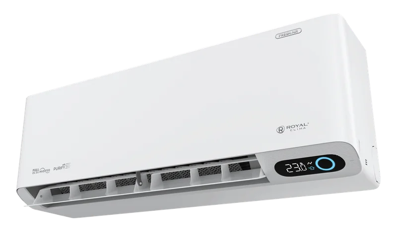Сплит-система ROYAL CLIMA ROYAL FRESH STANDARD FULL DC EU Inverter RCI-RFS28HN/IN / RCI-RFS28HN/OUT — упаковка
