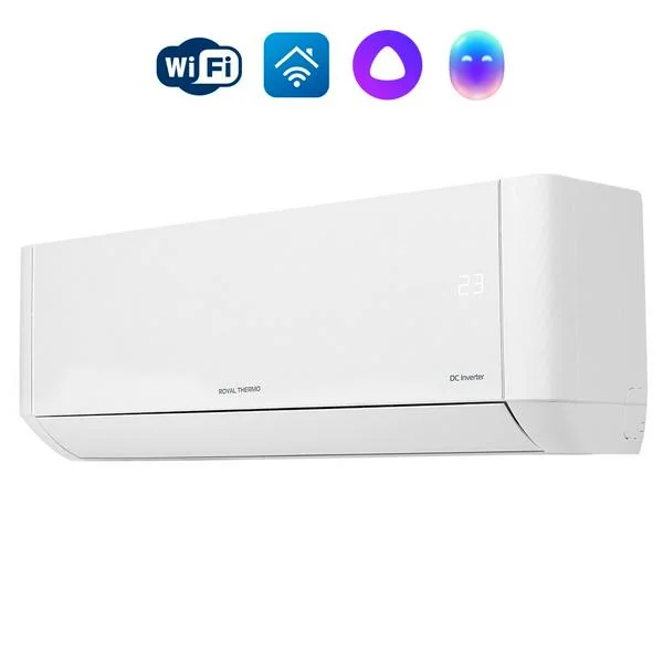 Сплит-система ROYAL THERMO BAROCCO DC WHITE Inverter RTBI/in-12HN8/white / RTBI/out-12HN8/white — внутренний блок