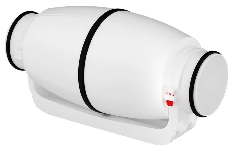 Вентилятор канальный низкошумный LAMPRECHT LS-100-V — комплектация