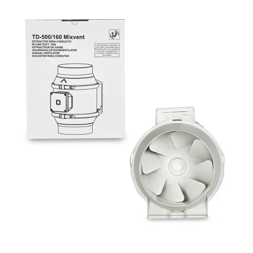 Вентилятор канальный SOLER & PALAU (Солер Палау) TD 500/160 T 3V — упаковка