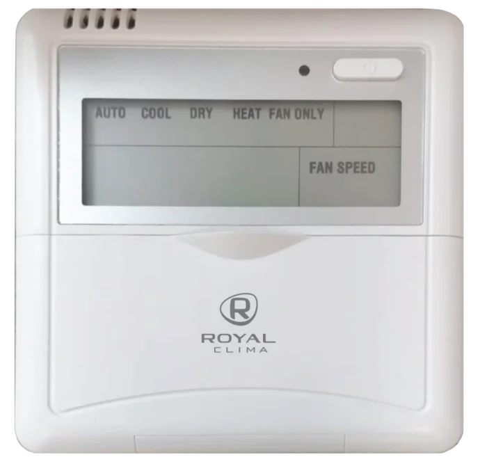 Внутренний канальный блок мульти-сплит системы ROYAL CLIMA DUCT MULTI FLEXI EU ERP Inverter 2025 RCI-DMN09 — пульт ДУ
