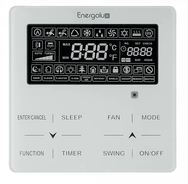 Внутренний канальный (тонкий низконапорный) блок VRF-системы ENERGOLUX SMZII DC Inverter SMZDS09V2AI — внутренний блок