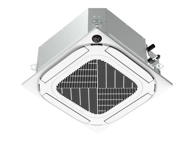 Внутренний кассетный блок мульти-сплит системы комплект с панелью MDV FREE MATCH Inverter MDCAC4I-12HRFN8 — пульт ДУ