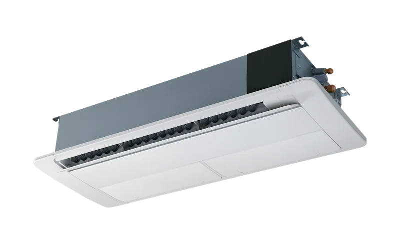 Внутренний кассетный (однопоточный) блок VRF-системы комплект с панелью HISENSE AVY DC Inverter AVY-09UXJSJA / HP-D-NA — фото товара, купить в Москве