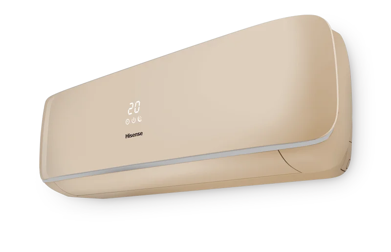 Внутренний настенный блок мульти-сплит системы HISENSE PREMIUM CHAMPAGNE FM DC INVERTER 2025 R32 AMS-09UW4RVETG00(С) — фото товара, купить в Москве