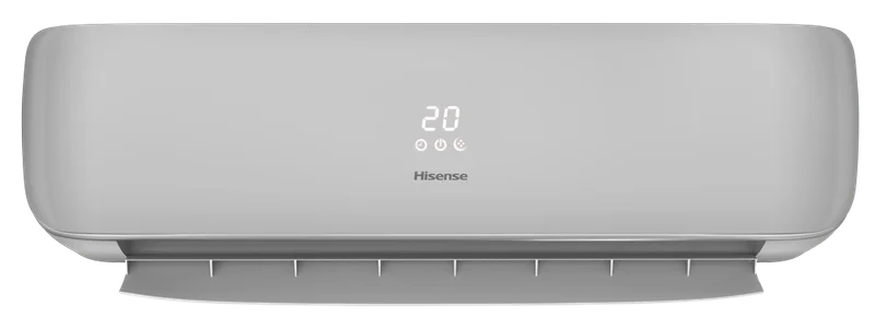 Внутренний настенный блок мульти-сплит системы HISENSE PREMIUM SILVER FM DC INVERTER 2025 R32 AMS-09UW4RVETG00(S) — пульт ДУ